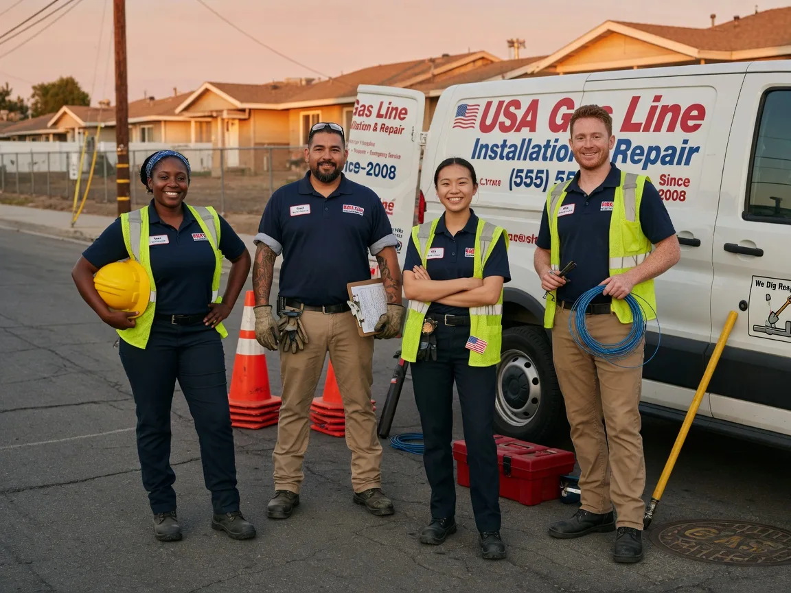 Gas Line Installation company in Wixom, MI